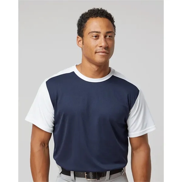Alleson Athletic Men's Crewneck Pullover Baseball Jersey