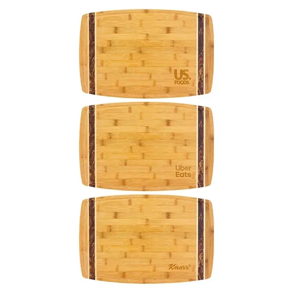 Marbled Look Bamboo Cutting Board
