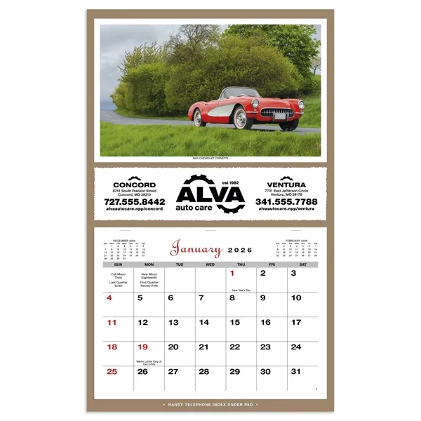 Skinner & Kennedy™ Robin Mount Calendar