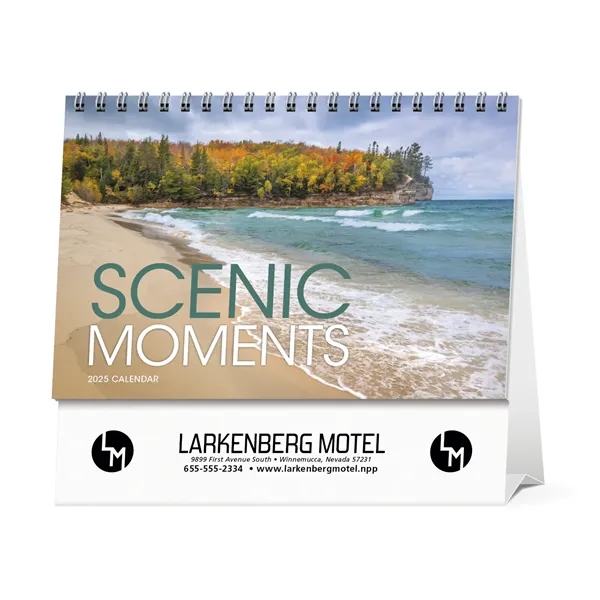 Triumph® Calendars Scenic Moments Large Desk Calendar