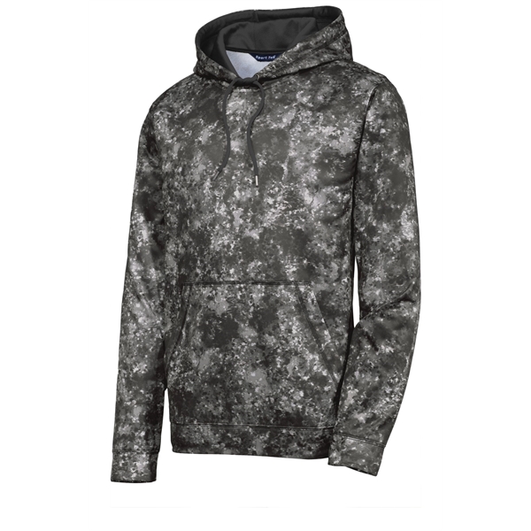 Sport-Tek Sport-Wick Mineral Freeze Fleece Hooded Pullover.