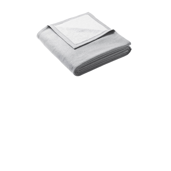 Port & Co Oversized Core Fleece Sweatshirt Blanket