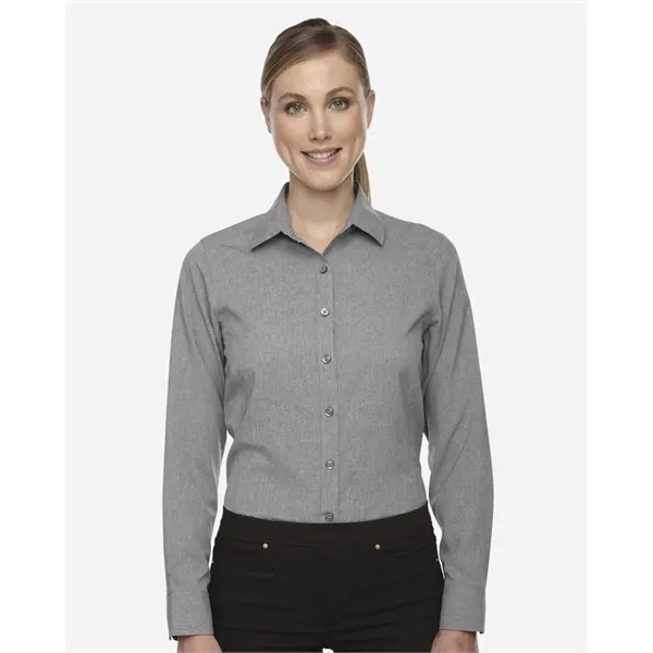 North End Women's Melange Performance Shirt