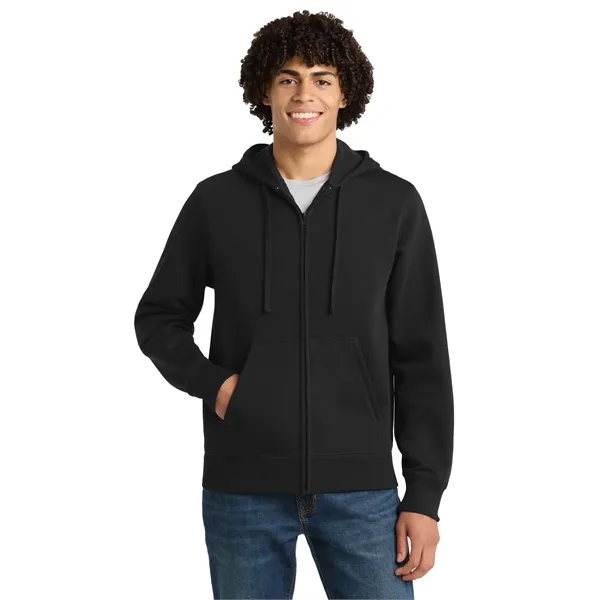 Sport-Tek Full-Zip Hooded Sweatshirt.