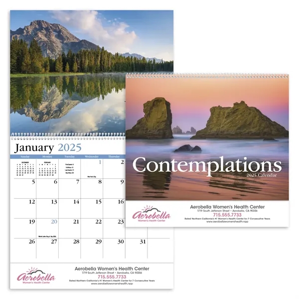 Products Contemplations Appointment Calendar - Spiral