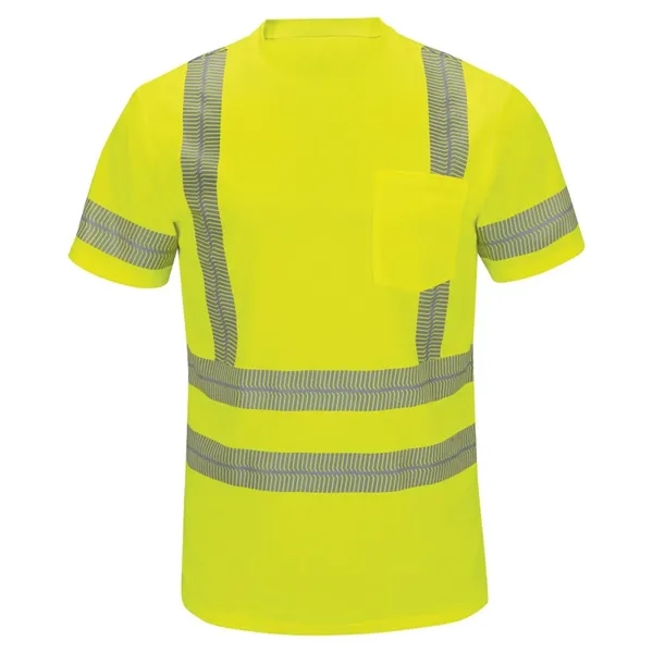 Red Kap Men's High Visibility Short Sleeve T-Shirt