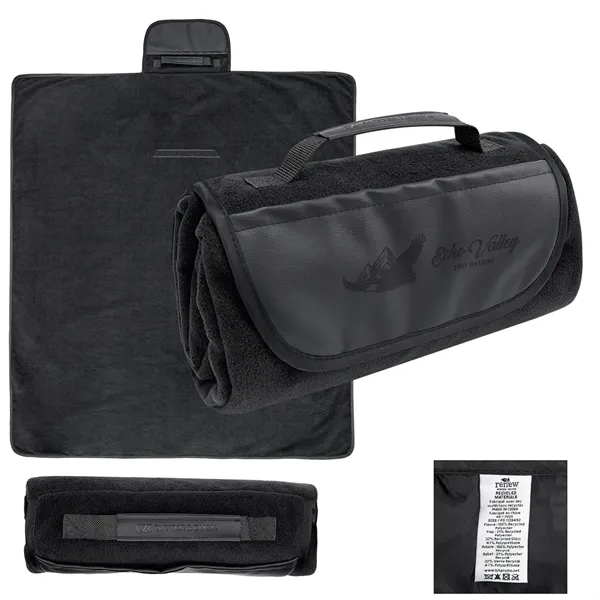 Cutter & Buck® rPET Roll-Up Picnic & Camping Blanket