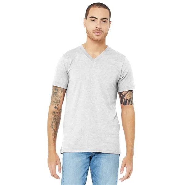 BELLA+CANVAS Unisex Jersey Short Sleeve V-Neck Tee.