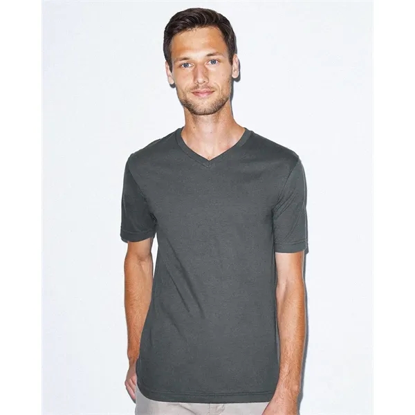 American Apparel Unisex Fine Jersey Classic V-Neck Tee