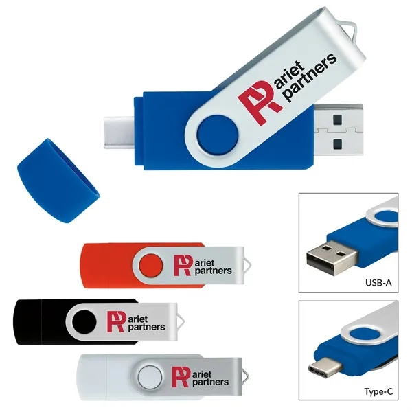 Universal Source® 16 GB On The Go USB 2.0 Flash Drive - T...