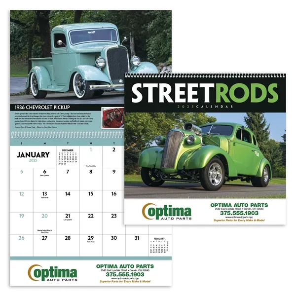 Triumph® Calendars Street Rods Calendar