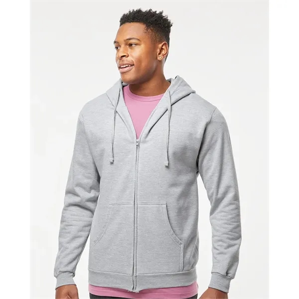 Tultex Unisex Full-Zip Hooded Sweatshirt