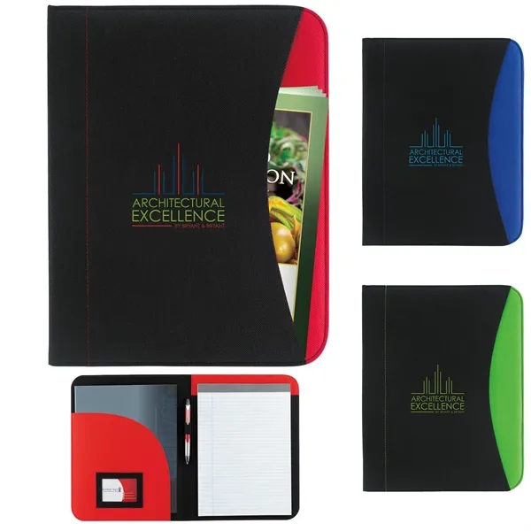 Good Value™ Non-Woven Curve Padfolio