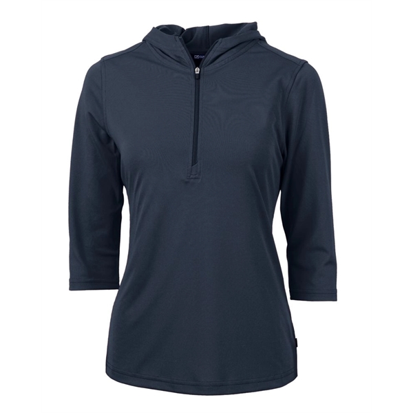 Cutter & Buck Virtue Eco Pique Recycled Half Zip Pullover...