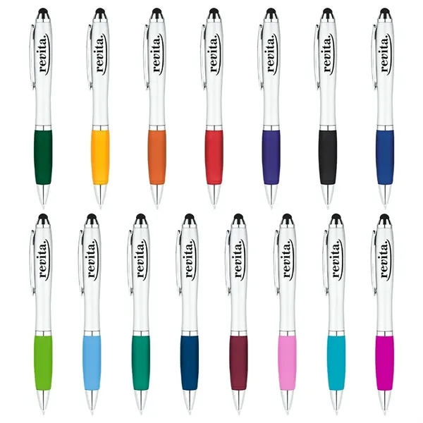 Curvaceous Ballpoint Stylus Pen