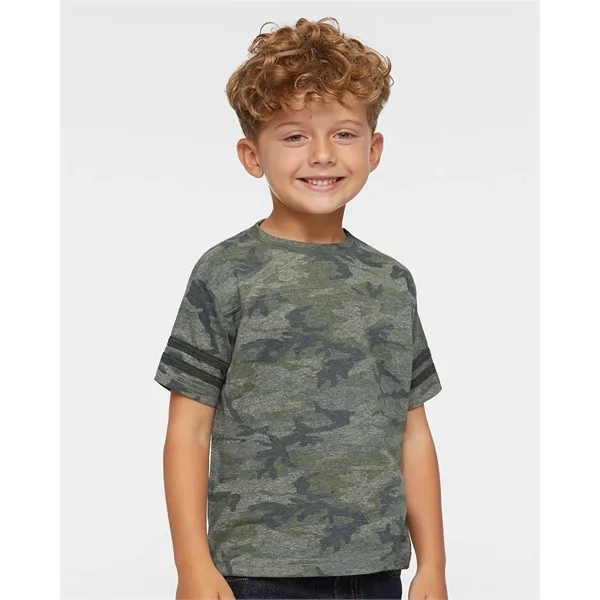 Rabbit Skins Toddler Football Fine Jersey Tee