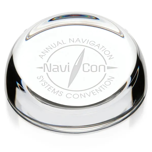 JAFFA® Clear Slant-Top Paperweight