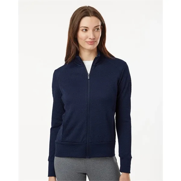 Adidas Women's Ultimate365 Textured Full-Zip Jacket