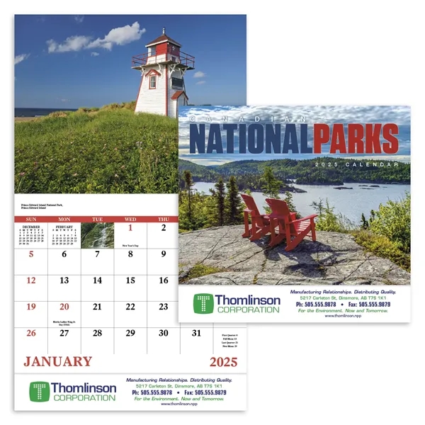 Good Value™ Canadian National Parks - Stapled Calendar