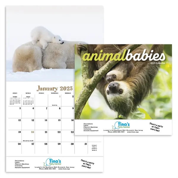 Products Animal Babies Appointment Calendar - Stapled
