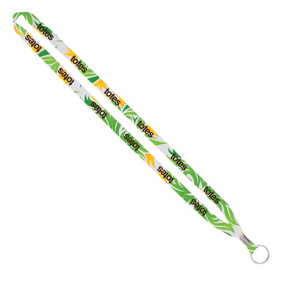 Import Rush 1/2" Dye-Sublimated Lanyard with Crimp & Ring