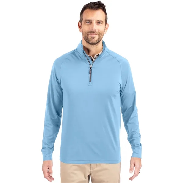Cutter & Buck Adapt Recycled Soft Knit Stretch Mens Quart...
