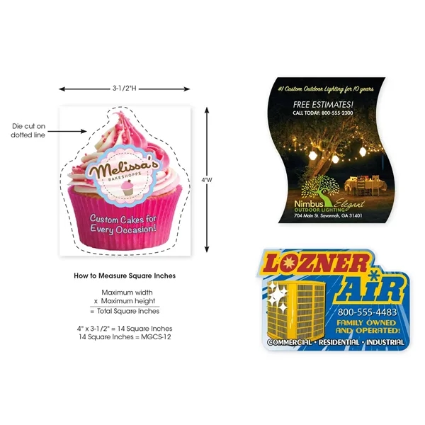 Good Value™ 20 Mil Custom Shaped Magnet 14.01-16 Square I...