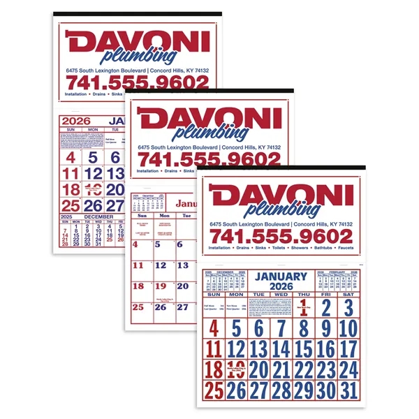 Skinner & Kennedy™ Billboard Apron Calendar