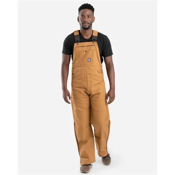 Berne Apparel Men's Slab Unlined Duck Bib Overall