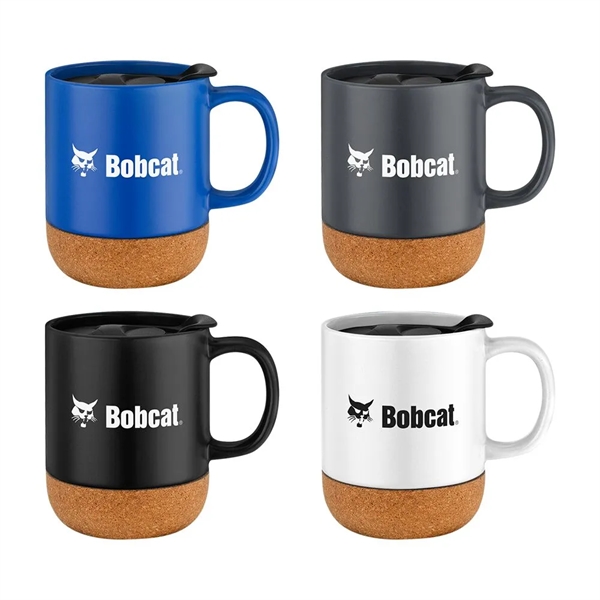 Fairbank 12oz Cork Base Ceramic Mug