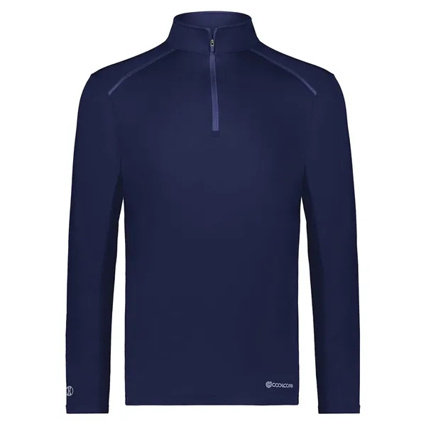 Holloway Youth CoolCore® Quarter-Zip Pullover
