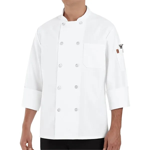Chef Designs Ten Pearl Button Chef Coat