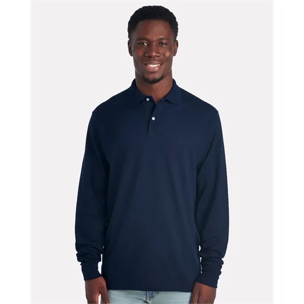 JERZEES Men's Dri-Power® Long Sleeve Polo