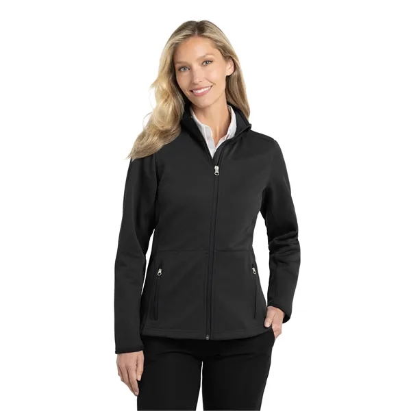 Port Authority Women's Pique Fleece Jacket.