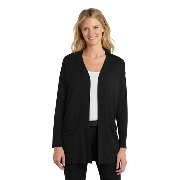 Port Authority Women's Concept Long Pocket Cardigan .