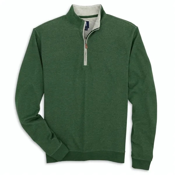 Johnnie-O Men's Sully Quarter Zip Collegiate Pullover Shirt