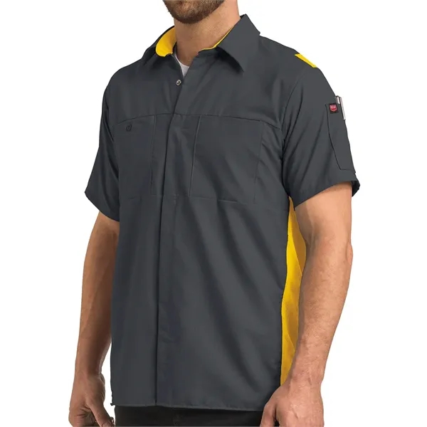 Red Kap Men's Tall Performance Plus Short Sleeve Shirt wi...