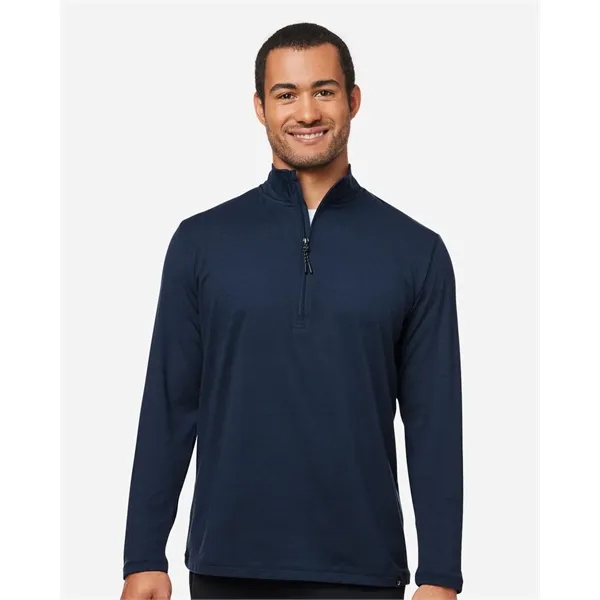 Glyder Men's Fairway Marbled Jersey Quarter-Zip Pullover