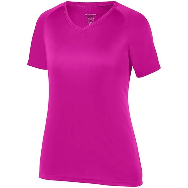 Augusta Sportswear Girls' Attain Wicking V-Neck T-Shirt