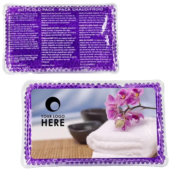 Treat Yourself Large Rectangle Aqua Pearls™ Hot/Cold Pack