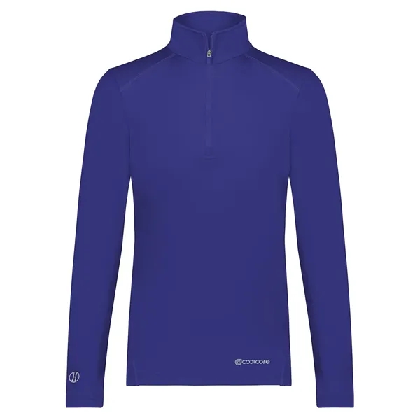 Holloway Women's CoolCore® Quarter-Zip Pullover