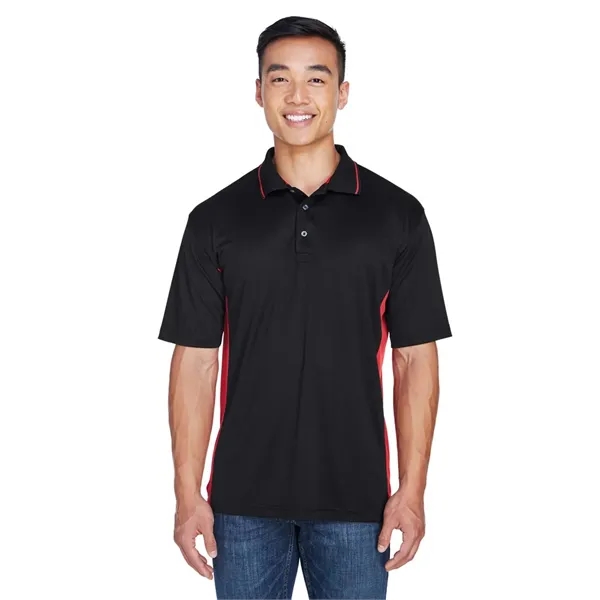UltraClub Men's Cool & Dry Sport Two-Tone Polo