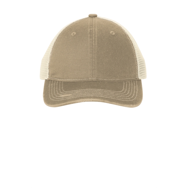 Port Authority Distressed Mesh Back Cap