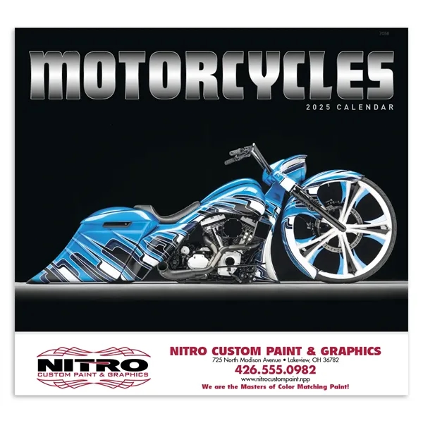 Good Value™ Motorcycles - Stapled Calendar