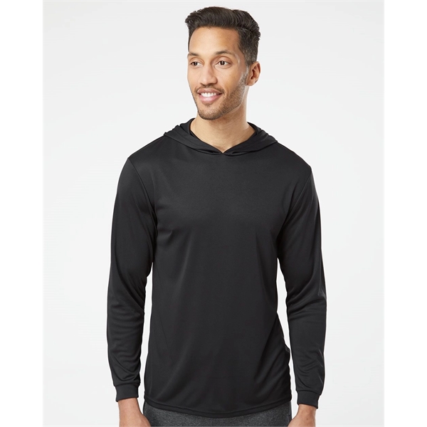 Paragon Unisex Bahama Performance Hooded Long Sleeve T-Shirt