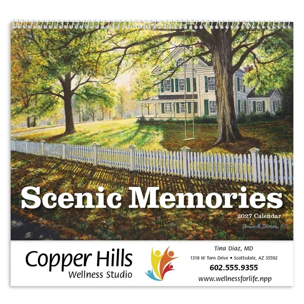 Good Value™ Scenic Memories - Spiral Calendar