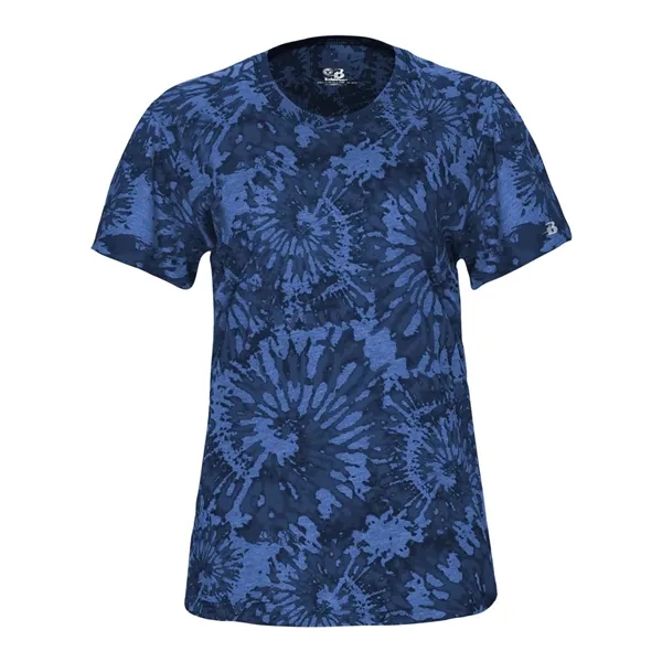 Badger Women's Tie-Dyed Tri-Blend T-Shirt