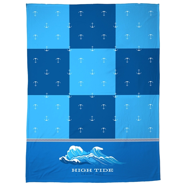 Light-Weight Brushed Fleece Blanket 60- x 80- 300GSM - Full