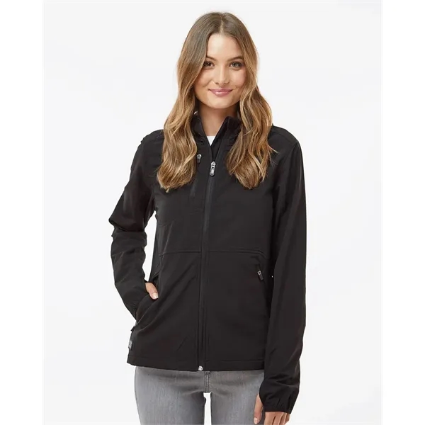 DRI DUCK Women's Ascent Soft Shell Hooded Jacket