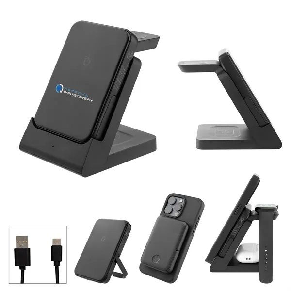 5,000 mAh Magnetic Power Bank & Watch Dock
